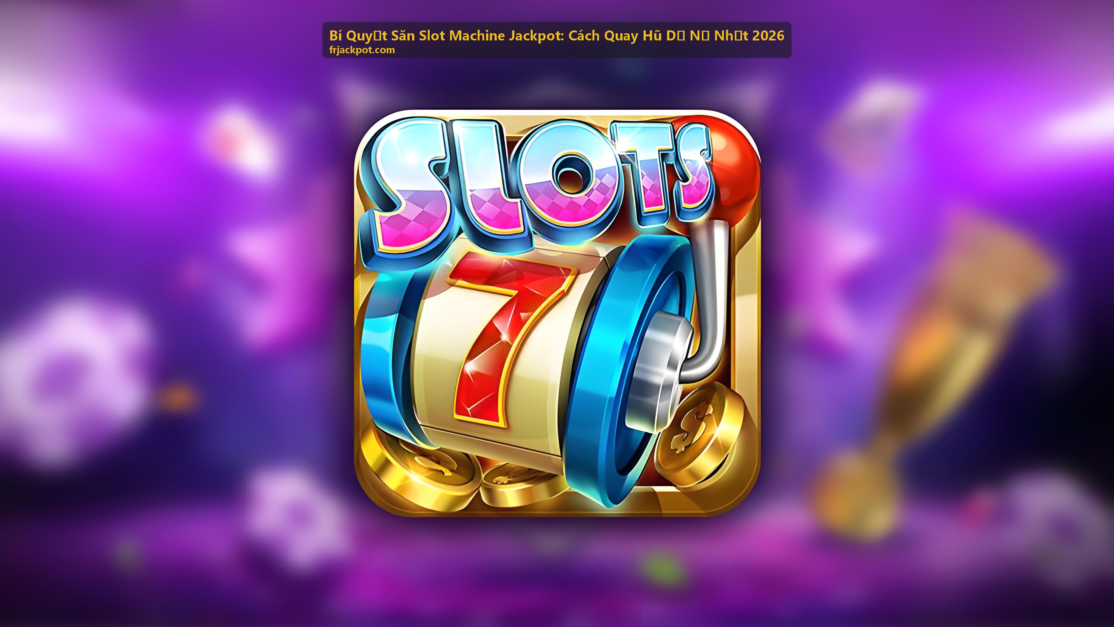 Bí Quyết Săn Slot Machine Jackpot: Cách Quay Hũ Dễ Nổ Nhất 2026 giao diện theo dõi jackpot